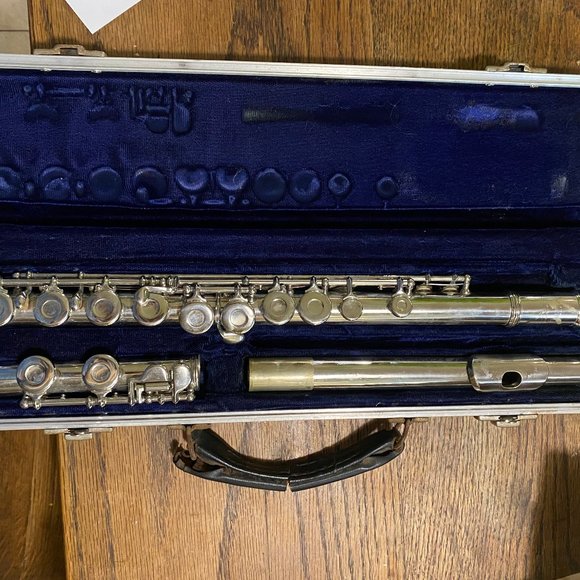 SOLD -- Flute- metal instrument--Armstrong brand - Picture 1 of 9